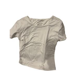 Pink Rose Training/Yoga T-Shirt Womans Small